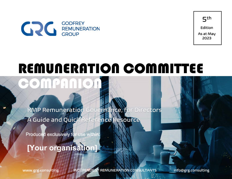 GRG Remuneration Committee Companion, 5th Edition